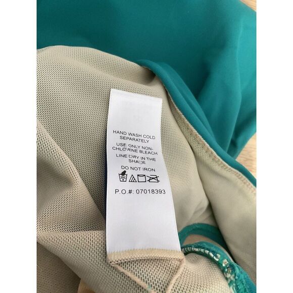 Swimsuits For All Teal Green  One‎ Piece Swimsuit Womens 20 - Picture 9 of 9